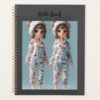 Spiral two cute girls Photo Planner