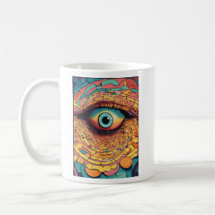 "Spiral Vision Hypnosis Tee"  Coffee Mug