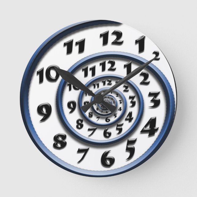 Spiral Wall Clock (Front)