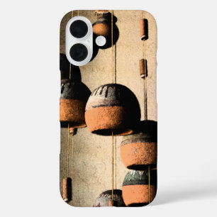 Spiralled Clay Wind Chimes Still Life iPhone 16 Case