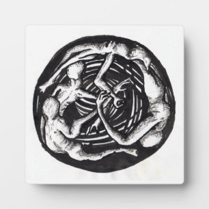 Spiralling Descent Plaque