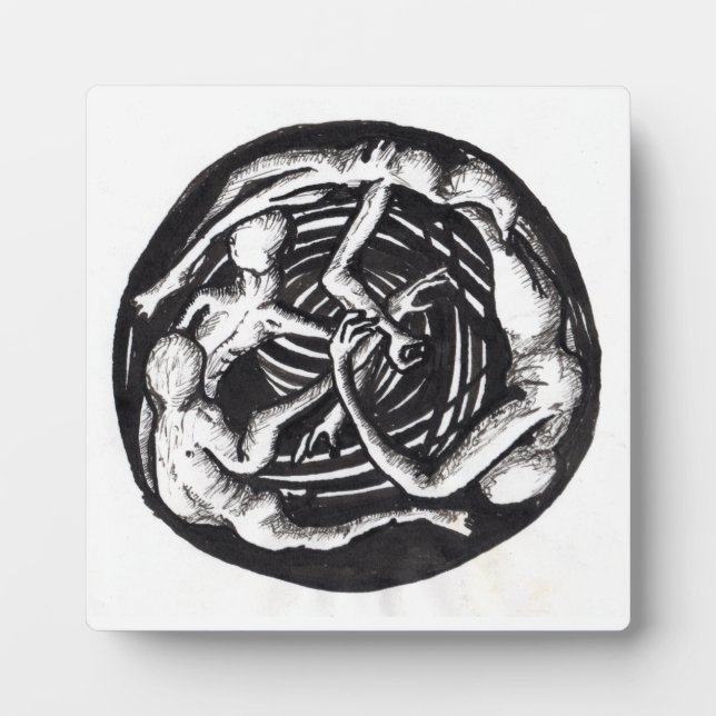 Spiralling Descent Plaque (Front)