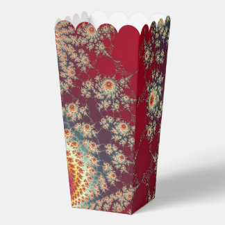 Spiralling Floral Pattern Favour Box