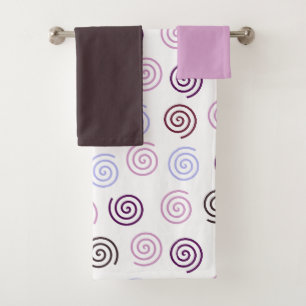 Spirals  bath towel set