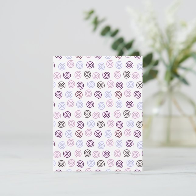 Spirals  card (Standing Front)