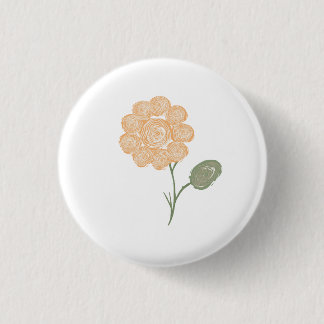 Spirals of Blooming Energy 3 Cm Round Badge