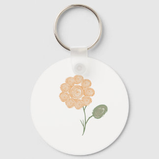 Spirals of Blooming Energy Key Ring