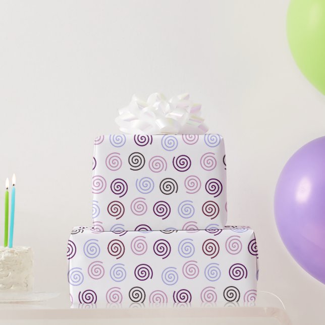 Spirals  wrapping paper (Party Gifts)
