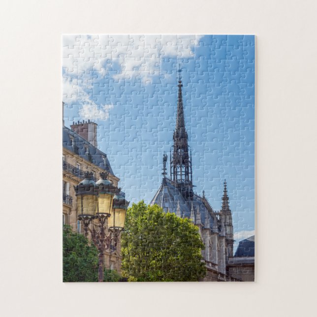 Spire of Saint-Chapelle (Holy Chapel) - Paris Jigsaw Puzzle (Vertical)