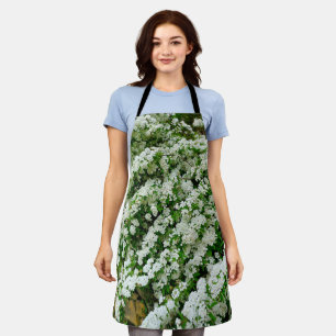 Spirea Arguta All Over Print Apron