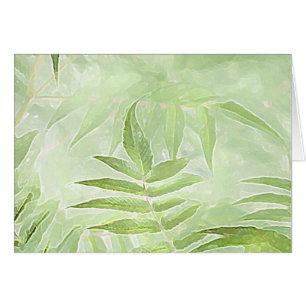 Spirea Leaves - Digital Art