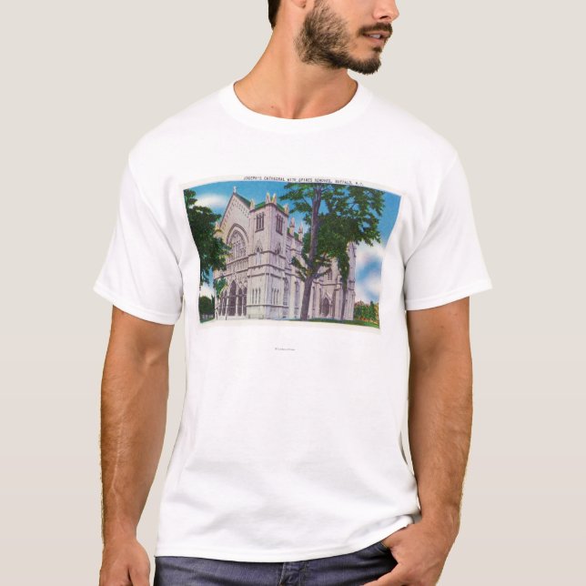 Spireless View of St. Joseph's Cathedral T-Shirt (Front)