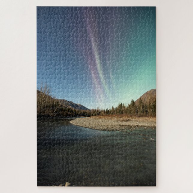 Spires Aurora Jigsaw Puzzle (Vertical)
