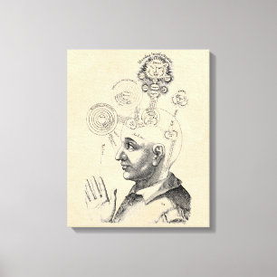 Spirit and Consciousness "Geist und Bewusstsein" Canvas Print