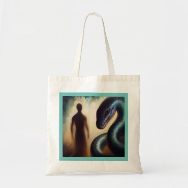 Spirit Animal Anaconda 3 Tote Bag (Front)