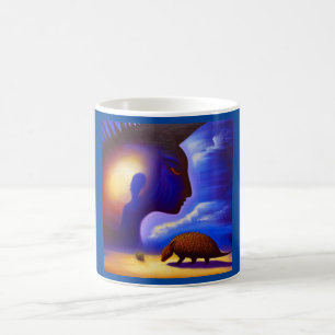 Spirit Animal Armadillo 3 Coffee Mug