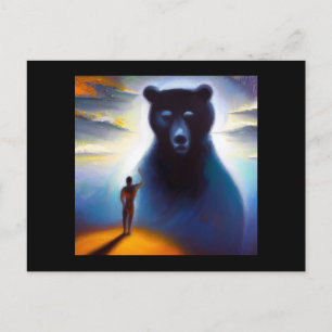 Spirit Animal Bear 2 Postcard