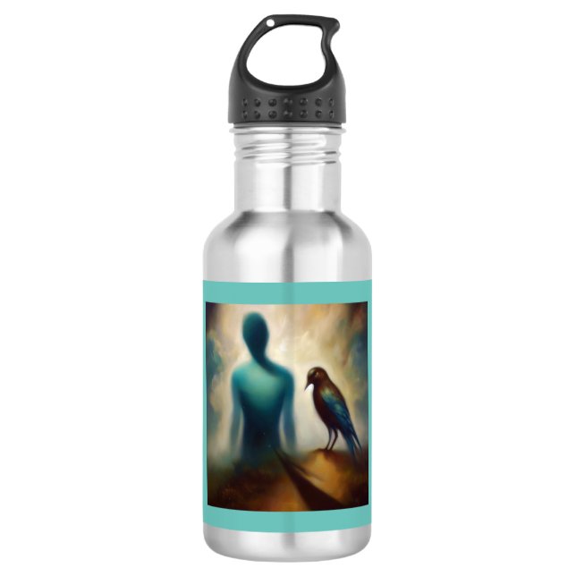 Spirit Animal Bluebird 1 532 Ml Water Bottle (Front)