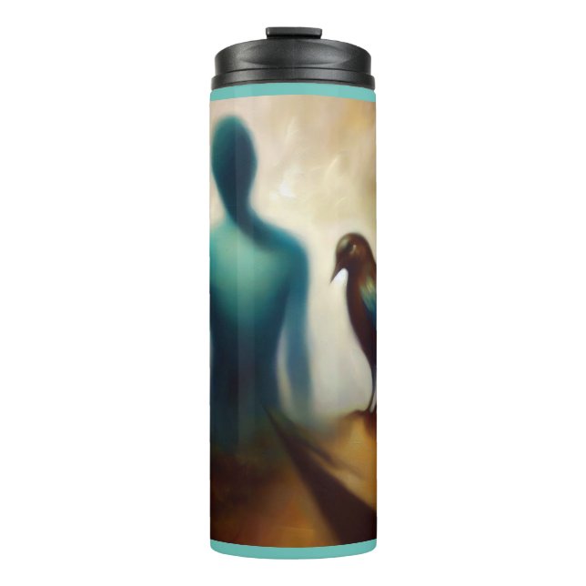 Spirit Animal Bluebird 1 Thermal Tumbler (Front)