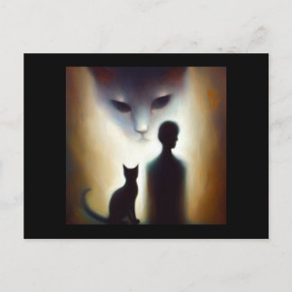 Spirit Animal Cat 2 Postcard