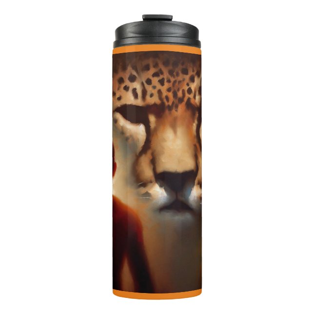 Spirit Animal Cheetah 2 Thermal Tumbler (Front)