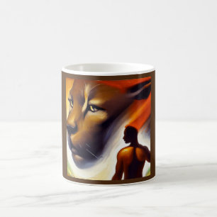 Spirit Animal Cougar 2 Coffee Mug