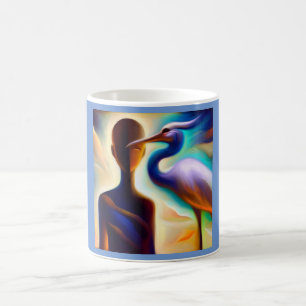 Spirit Animal Crane 3 Coffee Mug