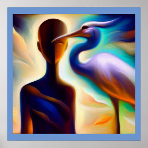 Spirit Animal Crane 3 Poster