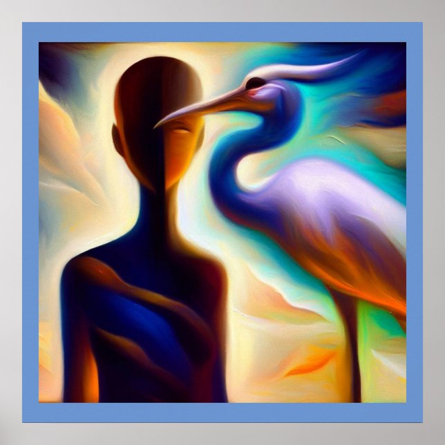 Spirit Animal Crane 3 Poster (Front)