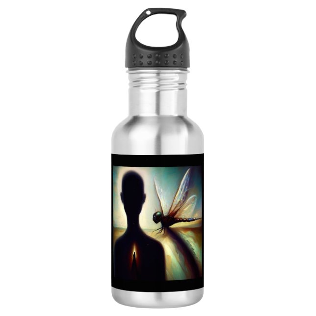 Spirit Animal Dragonfly 1 532 Ml Water Bottle (Front)