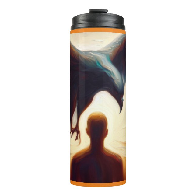 Spirit Animal Eagle 1 Thermal Tumbler (Front)