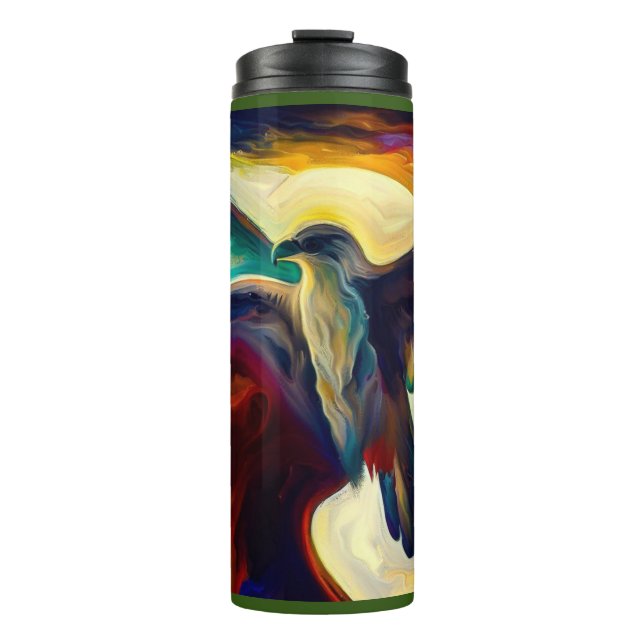 Spirit Animal Eagle 3 Thermal Tumbler (Front)