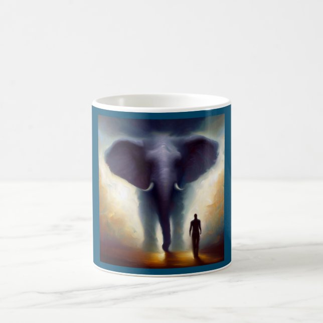Spirit Animal Elephant 1 Coffee Mug (Center)