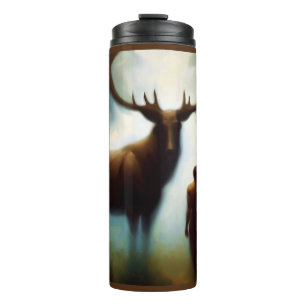 Spirit Animal Elk 1 Thermal Tumbler