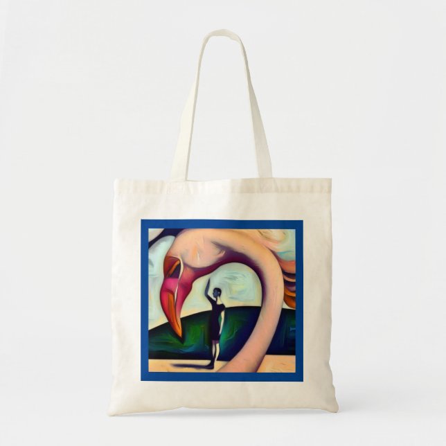 Spirit Animal Flamingo 3 Tote Bag (Front)