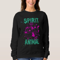Spirit Animal Fox Lover Pink Animals Comfort Cute 
