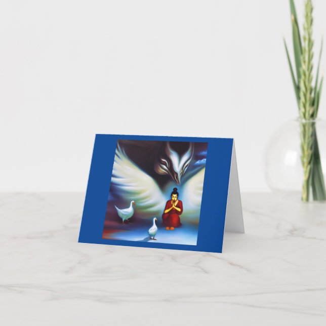 Spirit Animal Goose 3 Card (Front)