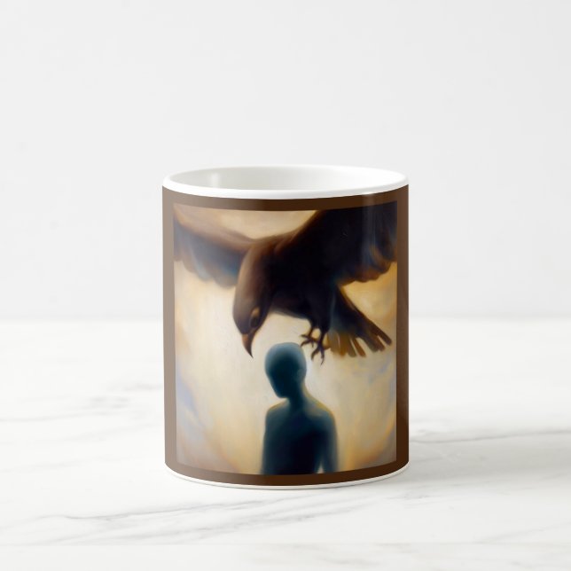 Spirit Animal Hawk 2 Coffee Mug (Center)