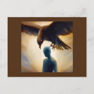 Spirit Animal Hawk 2 Postcard