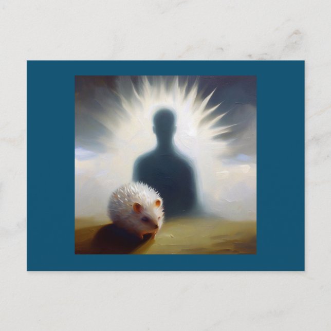 Spirit Animal Hedgehog 3 Postcard (Front)