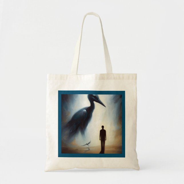 Spirit Animal Heron 2 Tote Bag (Front)
