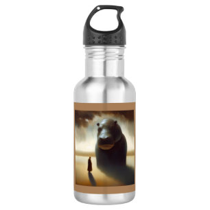 Spirit Animal Hippopotamus 1 532 Ml Water Bottle