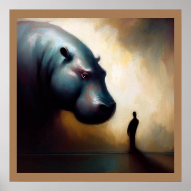 Spirit Animal Hippopotamus 2 Poster (Front)