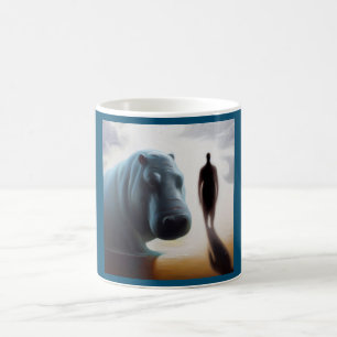 Spirit Animal Hippopotamus 3 Coffee Mug