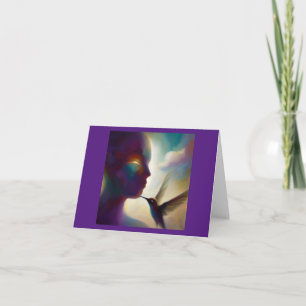 Spirit Animal Hummingbird 1 Card