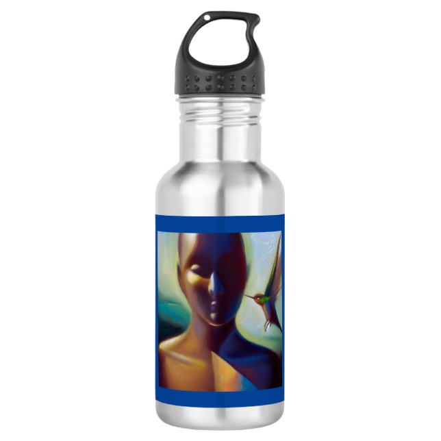 Spirit Animal Hummingbird 3 532 Ml Water Bottle (Front)