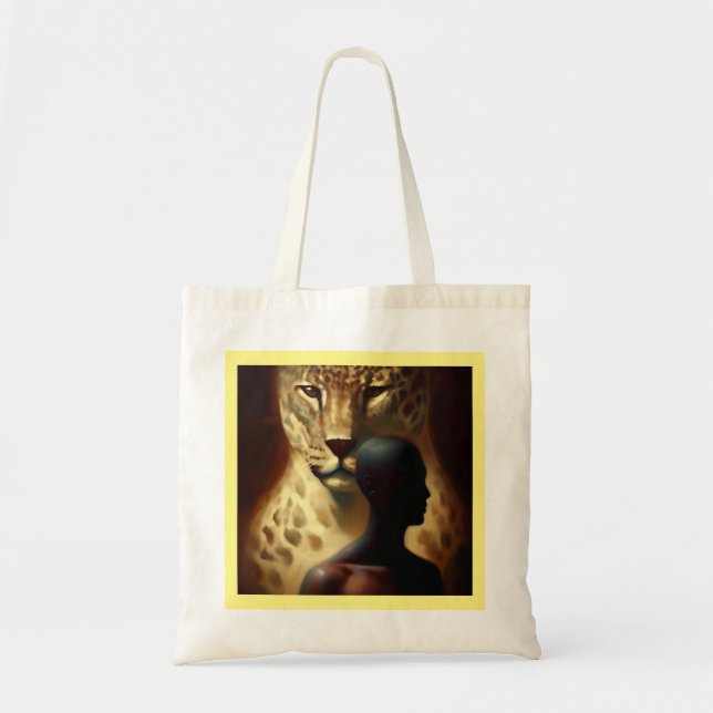 Spirit Animal Jaguar 1 Tote Bag (Front)