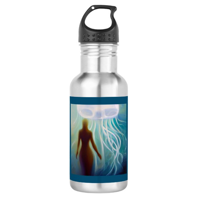 Spirit Animal Jellyfish 2 532 Ml Water Bottle (Front)
