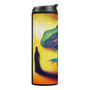 Spirit Animal Lizard 3 Thermal Tumbler