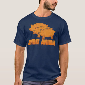Spirit Animal Marranito Pig Mexican Candy Sweet Br T-Shirt